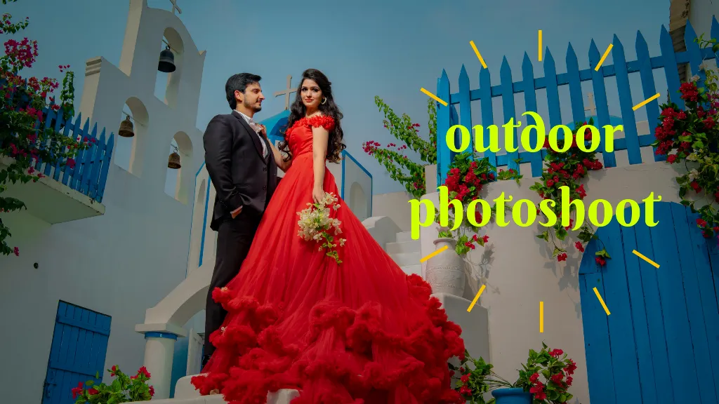 Indian Wedding Outdoor Photoshoot